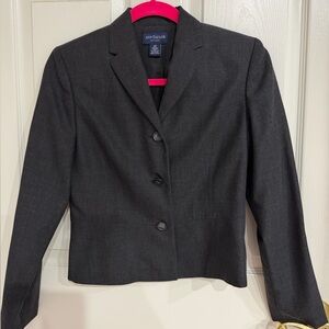 Ann Taylor Petites Wool Blazer Suit Jacket - 2P